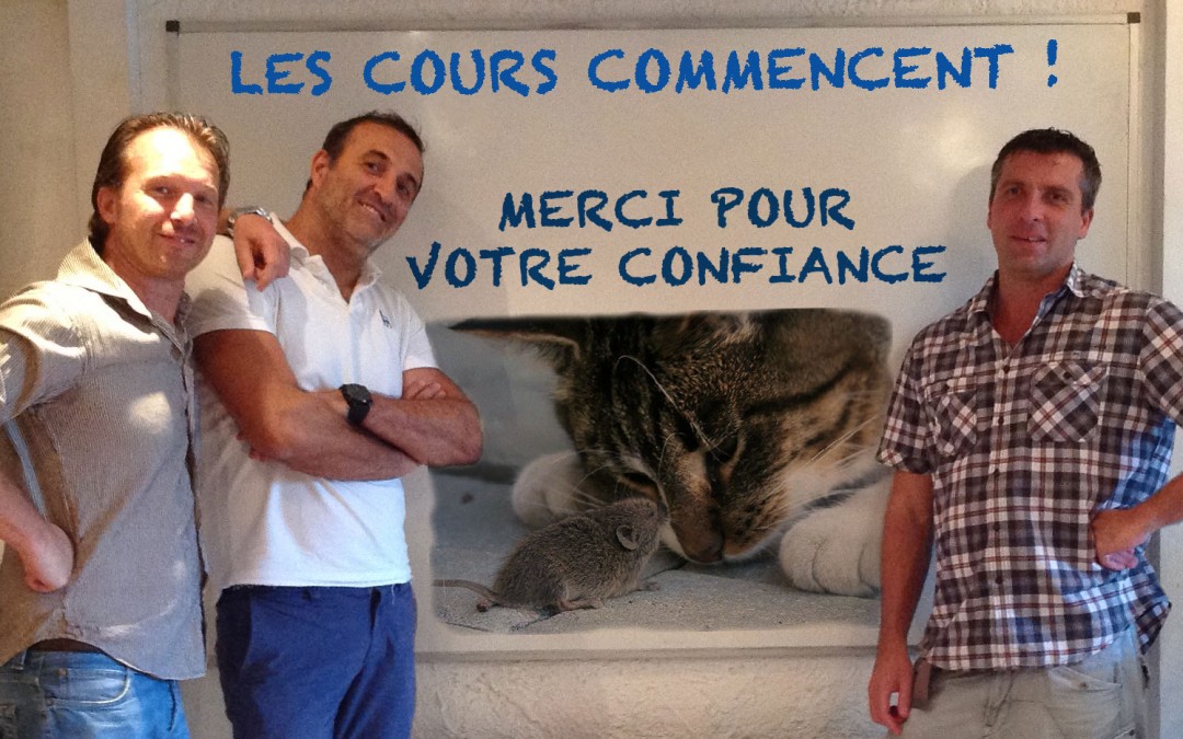 les cours commencent